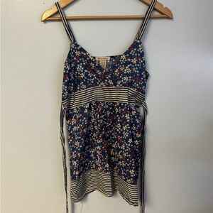 0424-23 Floral Boho Tank Top